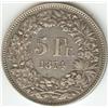 Image 2 : Switzerland 5 Francs 1874 B. EF-40