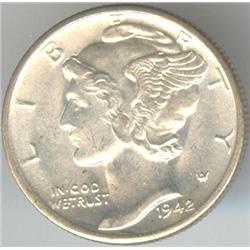 USA 1942 Mercury Dime
