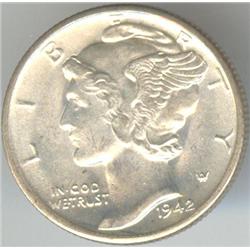 USA 1942 Mercury Dime