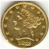 Image 1 : USA $5.00 Gold 1873S VF-20 Polished
