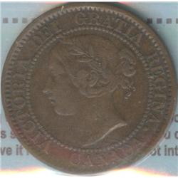 1858 1 ¢ CCCS VF-30, Medal