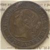 Image 1 : 1 Large Cent 1859 9/8 ICCS VF-30