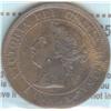 Image 1 : 1 Large Cent 1884 CCCS AU-55