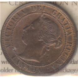 1 Large Cent 1901 ICCS MS-63 R&B