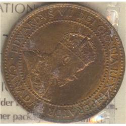 1 Large Cent 1908 ICCS MS-63 RB