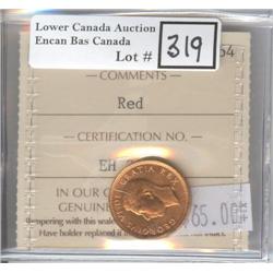 1 Cent 1950 ICCS MS-64 Red