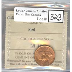 1 Cent 1952 ICCS MS-64 Red