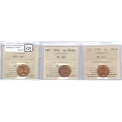 1953 NSF 1954 SF 1955 SF MS-64 R