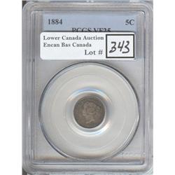 5 Cents 1884 PCGS VF-25