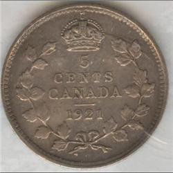 1921 5 ¢ ICCS VG-10