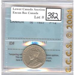 1925 5 ¢, CCCS F-12