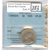 Image 1 : 1925 5 ¢, CCCS VF-20