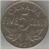 Image 2 : 1925 5 ¢ CCCS VF-30