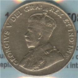 5 Cents 1925 CCCS EF-45