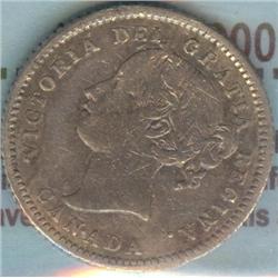 10 Cents 1875H CCCS VG-10