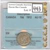 Image 1 : 1912 10 ¢, CCCS AU-50