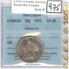 Image 1 : 25 Cents 1870 CCCS EF-40 O1