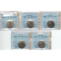 1997 - 2001 25 ¢ CCCS