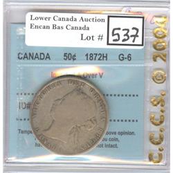 50 Cents 1872H A/V CCCS G-6