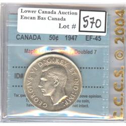 1947 50 ¢ CCCS EF-45