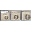 Image 1 : 25, 50 Cts & $1 1967 ICCS SP-66HC
