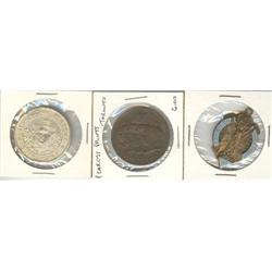 Lot of 3 medals early 1900's read