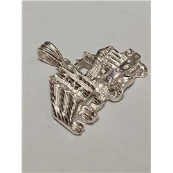 Silver Pendant (~weight 4.5g), Suggested Retail Value $100