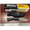 Image 1 : New Buck Fixed Blade Hunting Knife with sheath
