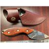 Image 2 : New Buck Fixed Blade Hunting Knife with sheath