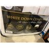 Image 2 : Royal Luxe White Down Comforter (king size)