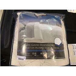 Kirkland Queen Size White Goose Down Duvet