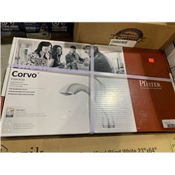 Pfister Corvo Stainless Steel Finish Pull-Out Kitchen Faucet