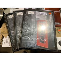 Picture Frames (11" x 14") Lot of 3