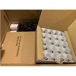 Case of G40 120V 5W IncandescentBulbs