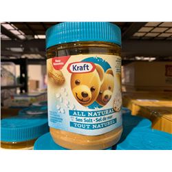 Case of Kraft Sea Salt Peanut Butter (12 x 750g)
