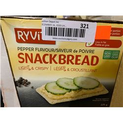 Case of Ryvita Snack Bread