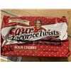 Image 2 : Case of Newman's Own Sour Licorice Twists Sour Cherry