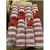 Image 1 : Lot of 4 Christmas Candy Cane ribbon