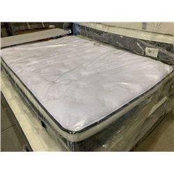 Floor model pillow top double mattress