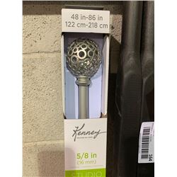 Kenney 5/8" 48"-86" Curtain Rod