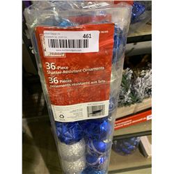 Home Accents Holiday 36-Piece Shatter Resistant Ornaments Lot of 2