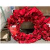 Image 2 : Lot of 2. 28 inch Amaryllis wreaths