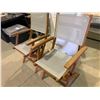 Image 2 : NEW Folding Patio Chair Lot of 2