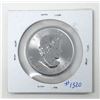 Image 2 : 1 Oz .9995 Platinum 2020 Canada Maple Leaf Coin