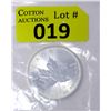 Image 1 : 1 Oz .9999 Fine Silver 2014 Canada Maple Leaf Coin