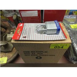 Box 12 New Security Padlocks