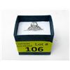 Image 2 : Green Amethyst & Diamond Solitaire Ring