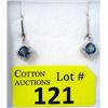 Image 1 : New Mystic Topaz & Diamond Dangle Earrings