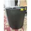 Image 1 : New 18" Black Ficonstone Corner Planter