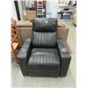 Image 1 : Black Power Reclining Chair - Store Return